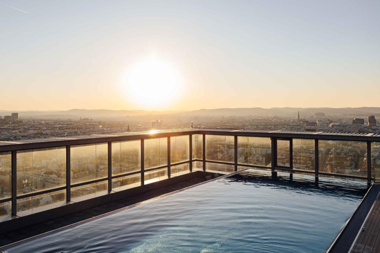 Design Apartment With Amazing View Over Vienna 2 Extérieur photo