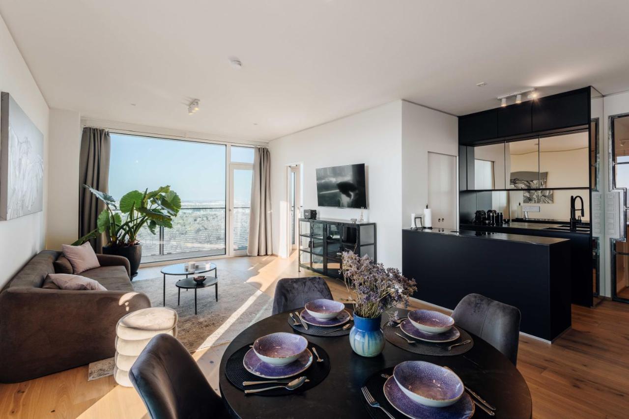 Design Apartment With Amazing View Over Vienna 2 Extérieur photo